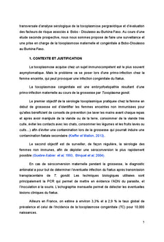 Depistage et prise en charge