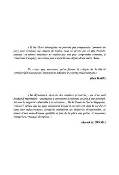 Division internationale du travail et développement