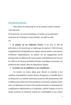 Les apports de la loi notariale au Maroc