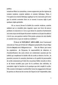 Les apports de la loi notariale au Maroc