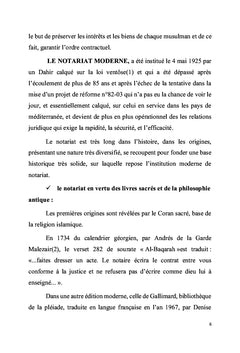 Les apports de la loi notariale au Maroc