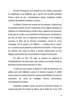 Les apports de la loi notariale au Maroc