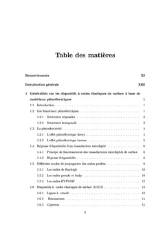 Etude numerique et experimentale de dispositifs electroacoustiques