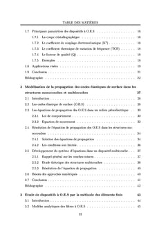 Etude numerique et experimentale de dispositifs electroacoustiques