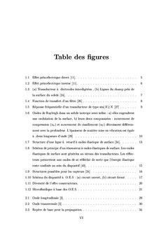 Etude numerique et experimentale de dispositifs electroacoustiques