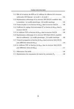 Etude numerique et experimentale de dispositifs electroacoustiques