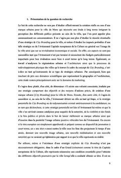 City Branding et Culture: