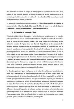 City Branding et Culture: