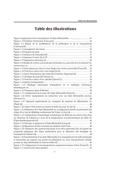 Strategie de prise pour la manipulation d'objets deformables