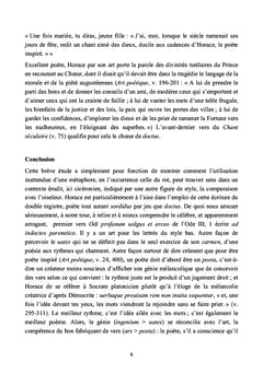 Ecritures au travail: Cicéron, Horace, Catulle, Ovide