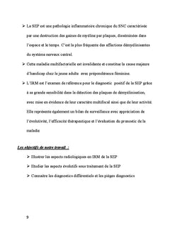 Imagerie de la sclerose en plaque