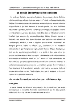 L'essentiel de la pensee economique: De Platon A Friedman