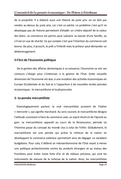 L'essentiel de la pensee economique: De Platon A Friedman