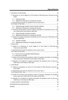 Evaluation de la gestion participative des plantations forestieres