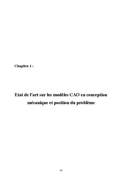Outils de comparaison de modeles CAO base sur la vectorisation