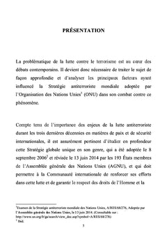 Le contre-terrorisme et les droits de l'homme