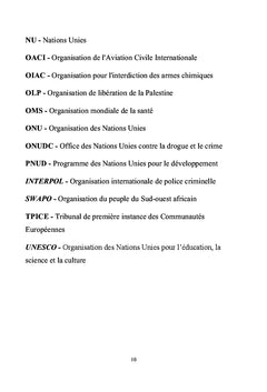 Le contre-terrorisme et les droits de l'homme