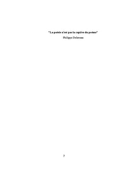 Recit poetique et quete mystique