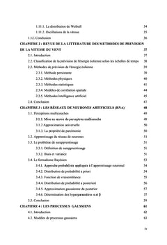 Outils de prévision de la vitesse du vent