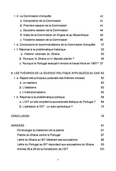 Bureau international du travail: plainte du Ghana contre le Portugal