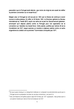 Bureau international du travail: plainte du Ghana contre le Portugal
