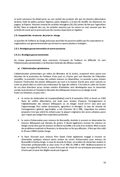 Phénomène des enfants de la rue au Congo-Brazzaville