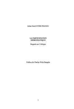 La participation démocratique