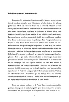 Droits de la mère ou le juridique à l'épreuve du biologique