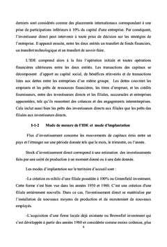 L'incidence de l'IDe en agriculture sur l'economie malagasy