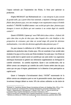 L'incidence de l'IDe en agriculture sur l'economie malagasy