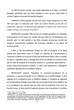 L'incidence de l'IDe en agriculture sur l'economie malagasy