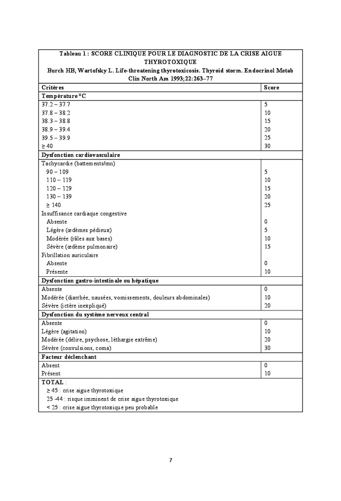 Les Urgences en endocrinologie