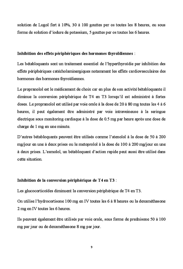 Les Urgences en endocrinologie