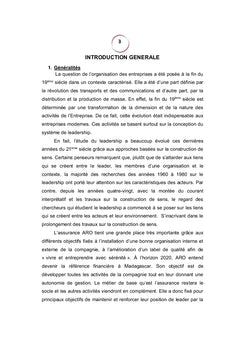 Contribution du Leadership A la performance organisationnelle