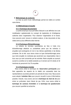 Contribution du Leadership A la performance organisationnelle