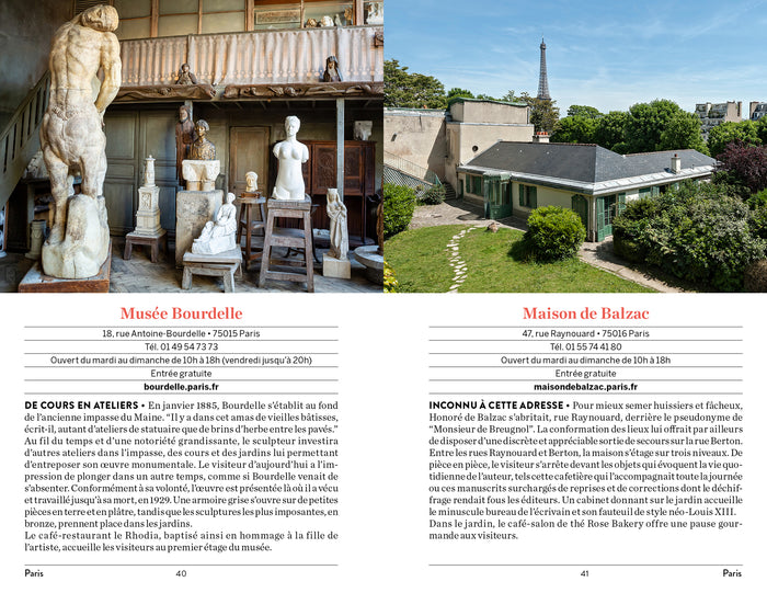 Maisons-musées, Paris et environs - Dans l'intimité des célébrités