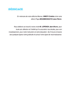 La contribution de la BICIG dans le developpement du tourisme culturel