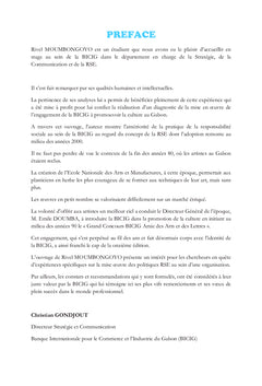 La contribution de la BICIG dans le developpement du tourisme culturel