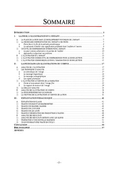 La Peur dans les illustrations d'albums de Litterature Jeunesse