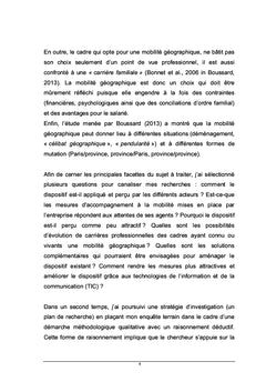L'accompagnement à la mobilité géographique des salariés