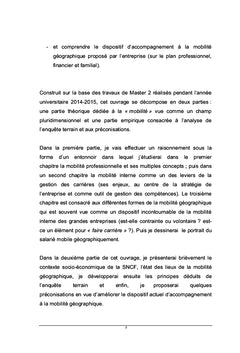 L'accompagnement à la mobilité géographique des salariés