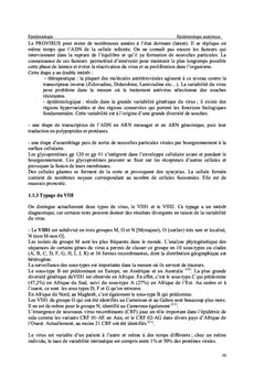 Tendance evolutive de l'infection A VIH/SIDA