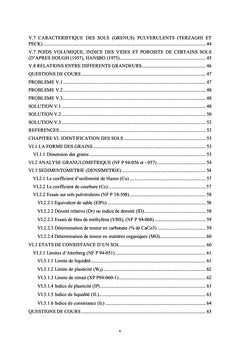 Mécanique des sols - Cours, problèmes et solutions I