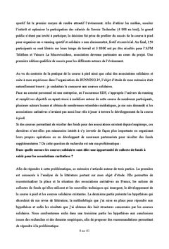 Les courses solidaires, une opportunités pour les associations
