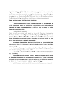 Flavone o-methyle isole des parties aeriennes d'emilia citrina A.DC.