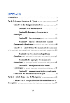Instruments economiques dans la lutte contre le changement climatique