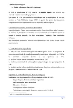 La Francophonie dans l'univers des relations internationales