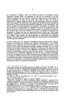 Le controle de la competence de la loi appliquee au fond opere