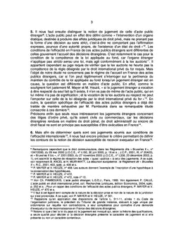 Le controle de la competence de la loi appliquee au fond opere
