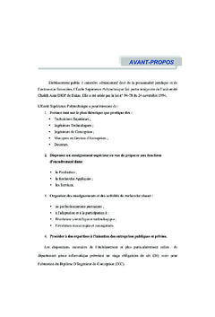 Dématérialisation des Procédures administratives intra-universitaires